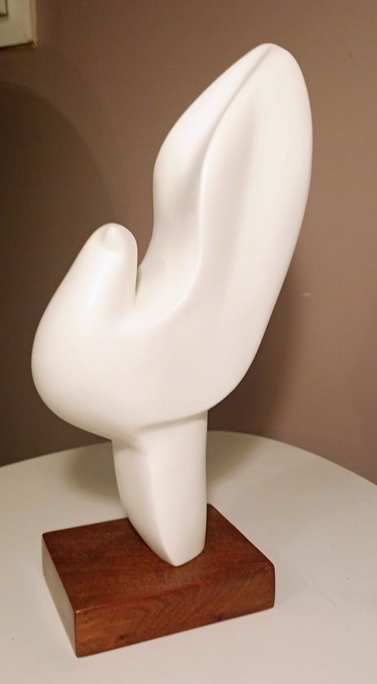 sculpture bois signée